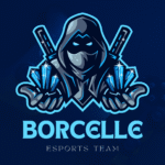 Blue and White Simple Gaming Logo-min